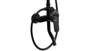 SET DE DUS REA SALTON, NEGRU MAT, DIN ALAMA, CALITATE SUPERIOARA - Img 2