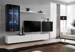 SET LIVING MODULAR CU LED SWITCH 12, ZW SW12, STIL MODERN, ASM