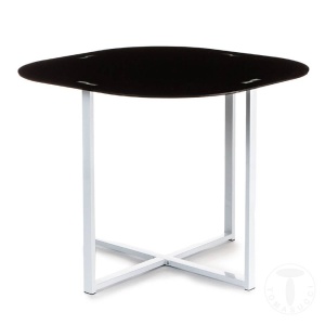 SET MASA SI SCAUNE, NEW DAILY, COD 1729, STIL MODERN, REALIZATA DIN METAL SI STICLA - Img 2