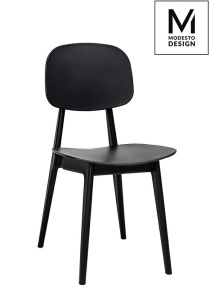 STOC 2 BUC!!! SCAUN NEGRU ANDY DIN POLIPROPILENA STIL MODERN B2