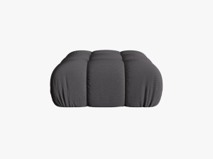 TABURET BELLIS, 94 CM, ESPRESSO 15, TAPITERIE DIN CATIFEA 3D, DESIGN DEOSEBIT