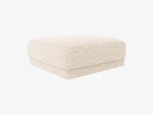 TABURET MILEY, 90 CM, BEJ DESCHIS 23, TAPITERIE CHENILLE, DESIGN DEOSEBIT