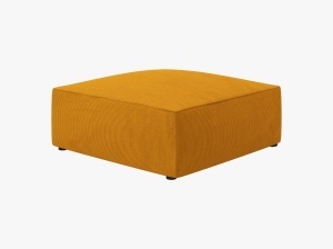 TABURET RUBY, CARAMIZIU, CU TAPITERIE DIN CATIFEA REIATA MATA, MICADONI