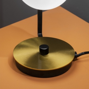 VEIOZA BIRDS TL1, NEGRU/ALAMA, DIN METAL, STIL MODERN - Img 4