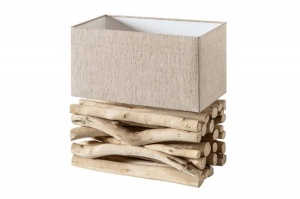 VEIOZA EUPHORIA II BEJ/NATURAL DIN TEXTIL SI LEMN COD 39247 - Img 6
