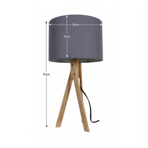 VEIOZA GRI/LEMN NATURAL, LILA TYP 2 LS2002, STIL MODERN TK - Img 2