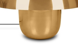 VEIOZA MUSHROOM ALAMA, 44 CM, CONFECTIONATA DIN OTEL INOXIDABIL, STIL MODERN - Img 3