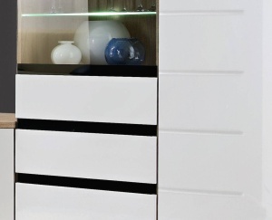VITRINA ONTARIO I SI II, SRW OW, CU ILUMINARE LED, STIL MODERN, ASM - Img 2