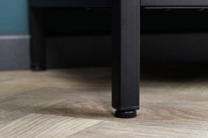 VITRINA/ORGANIZATOR, STIL INDUSTRIAL, DURA STEEL 150CM, DIN METAL SI STICLA, ARTIM GROUP SELECTION - Img 5