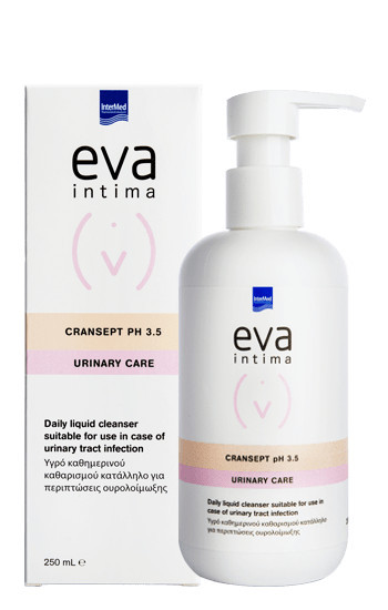 Gel pentru igiena intima Eva Intima Cransept pH 3.5, 250 ml