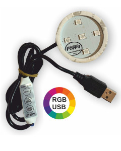 Poppy Grace Mate LED light RGB USB 5 VOLT