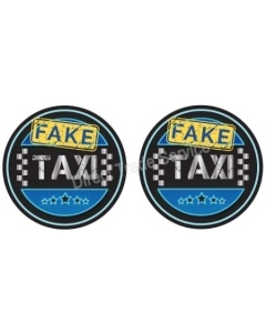 STICKER FAKE TAXI