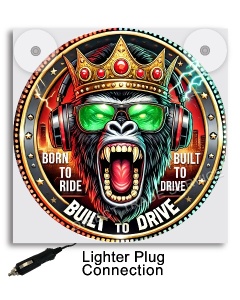 LIGHTBOX 17*17 BORN TO RIDE