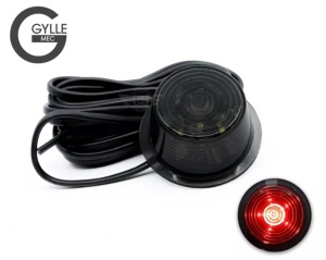 Módulo LED Gylle Positionlight RED BLACK LINE