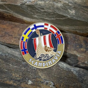 SCADINAVIA DRAKKAR PIN