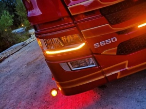 DRL SCANIA NEXT GEN 2016+ ORANGE