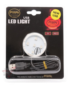 Poppy Grace Mate LED light red USB 5 VOLT