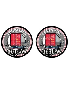 STICKER CONTAINER RED