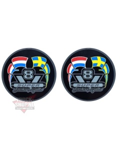 STICKER V8 SWEDISH PERFECTION