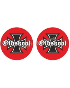 STICKER OLD SKOOL CROSS