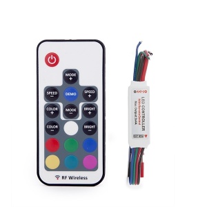 CONTROLADOR MINI RF RGB 5/24V