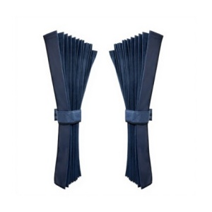 CORTINAS COM BEIRA EM COURO