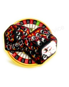 PIN PLUCHE DADOS VERMELHOS