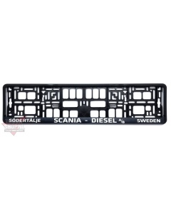 PLACA MATRICULA SCANIA DIESEL