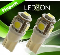 LED XENON 5*SMD W5W