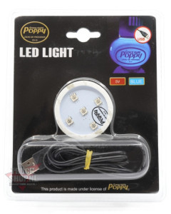 Poppy Grace Mate LED light BLUE USB 5 VOLT