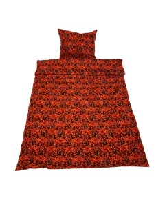 COBERTURA CAMA 1 PESSOA 140*200 DANISH PLUCHE RED