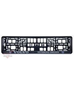 PLACA MATRICULA VOLVO