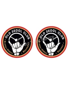 STICKER OLD SKOOL CLUB