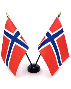 SET 2 BANDEIRAS NORUEGA
