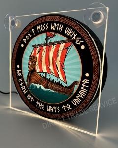 LIGHTBOX 17*17 VIKING SHIP