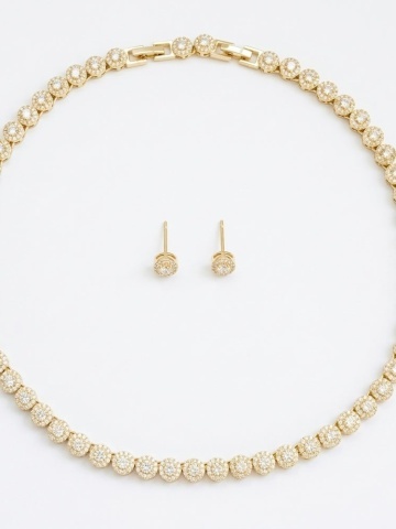 Set Crystal Shine Gold - 2 Piese - Img 2