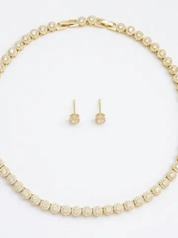 Set Crystal Shine Gold - 2 Piese - Img 2