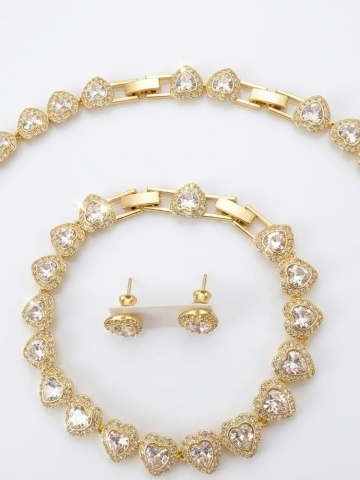 SET HEART ANGELIS GOLD - Img 2