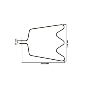 Rezistență inferioară cuptor electric Whirlpool, Bauknecht, Privileg, Ikea 480121101147, 481225998421