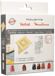 Set saci aspirator Rowenta, Tefal, Moulinex ZR003901 Originali 6 bucati