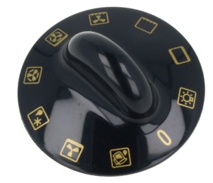 Buton negru cuptor Gorenje