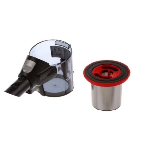 Rezervor colector de praf aspirator Bosch Original 12040144 cu filtru inclus - Img 5