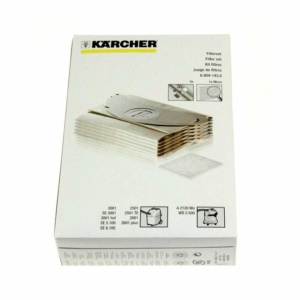 Set saci și microfiltru aspirator Karcher KFI252 Original 6.904-143.0 - Img 2
