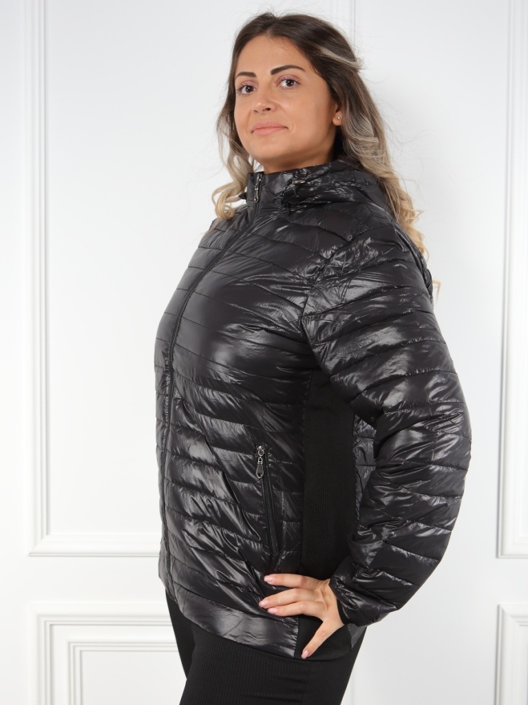Geaca neagra din fas Eleniza - 2 | YEO
