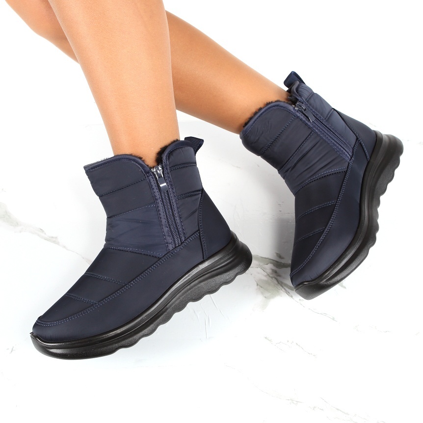 Ghete bleumarin imblanite Fayra - 1 | YEO