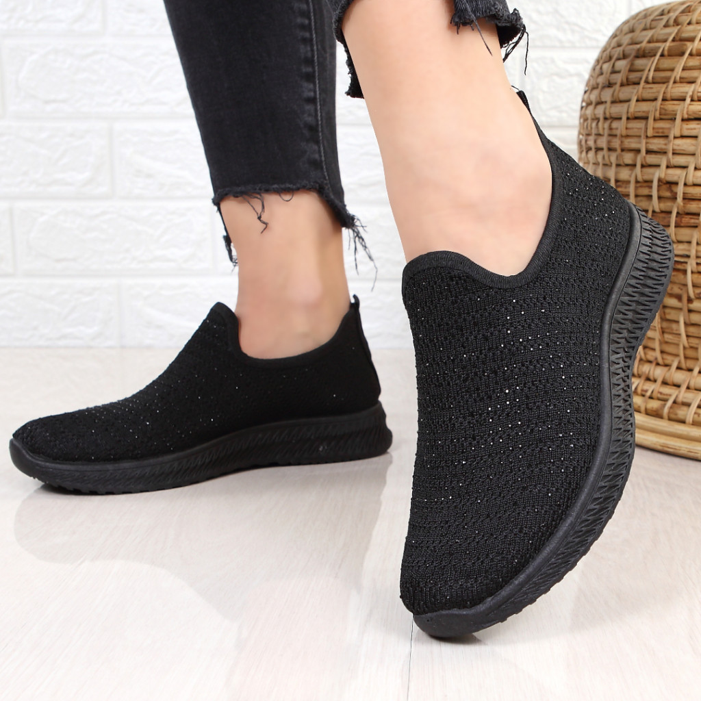 Espadrile negre talpa joasa Abina