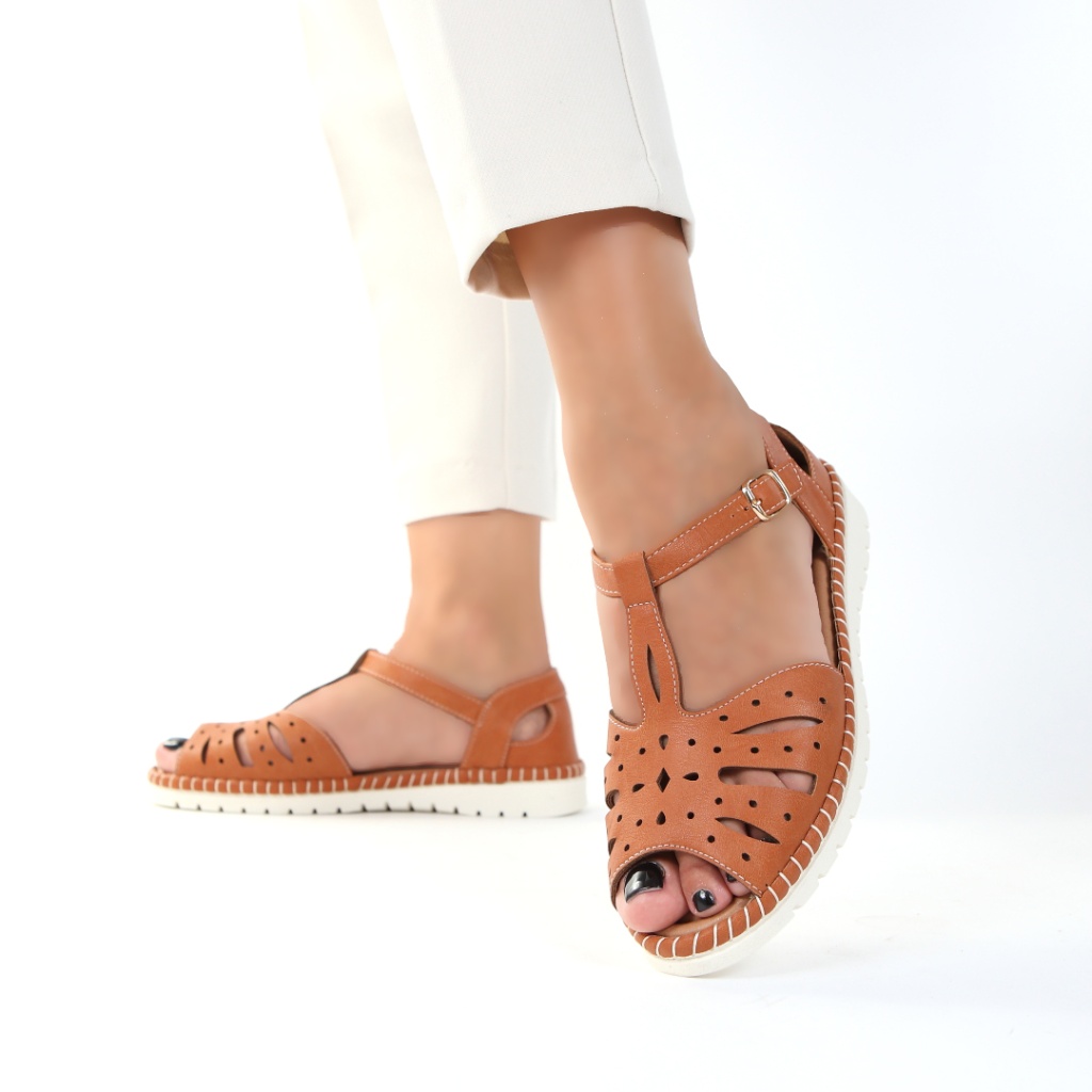 Sandale maro talpa joasa Tima - 1 | YEO