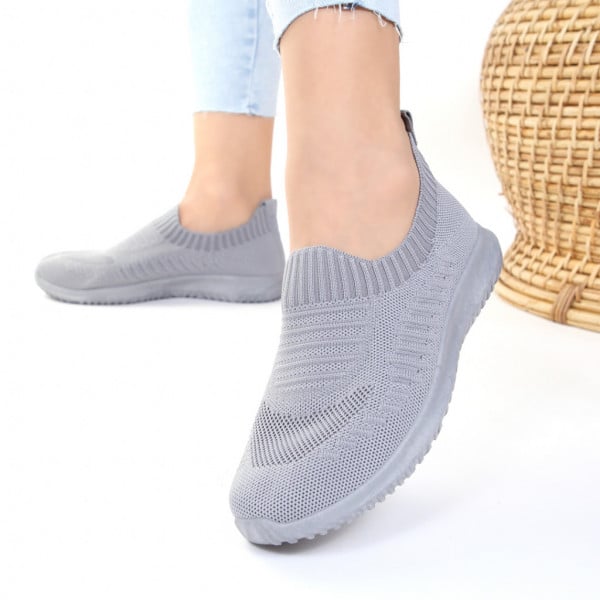 Espadrile gri usoare Tami - Img 1