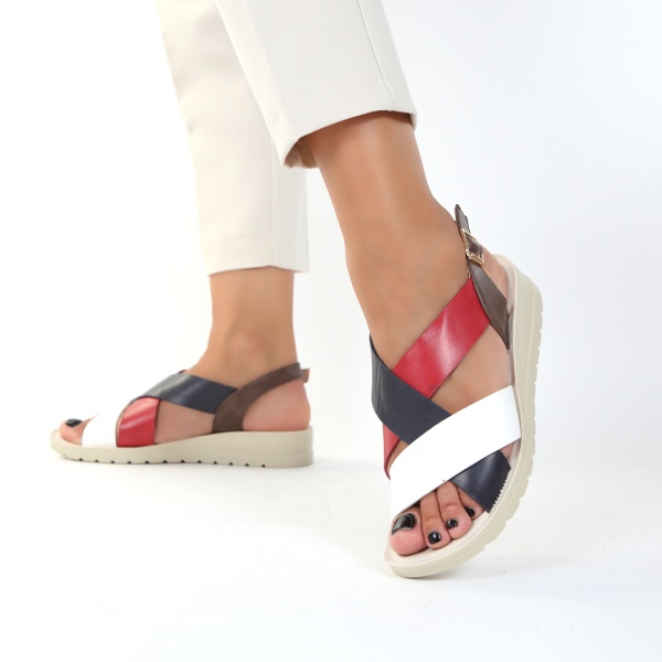 Sandale rosii usoare Keni