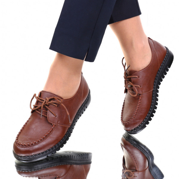 PANTOFI CASUAL MELINA BROWN